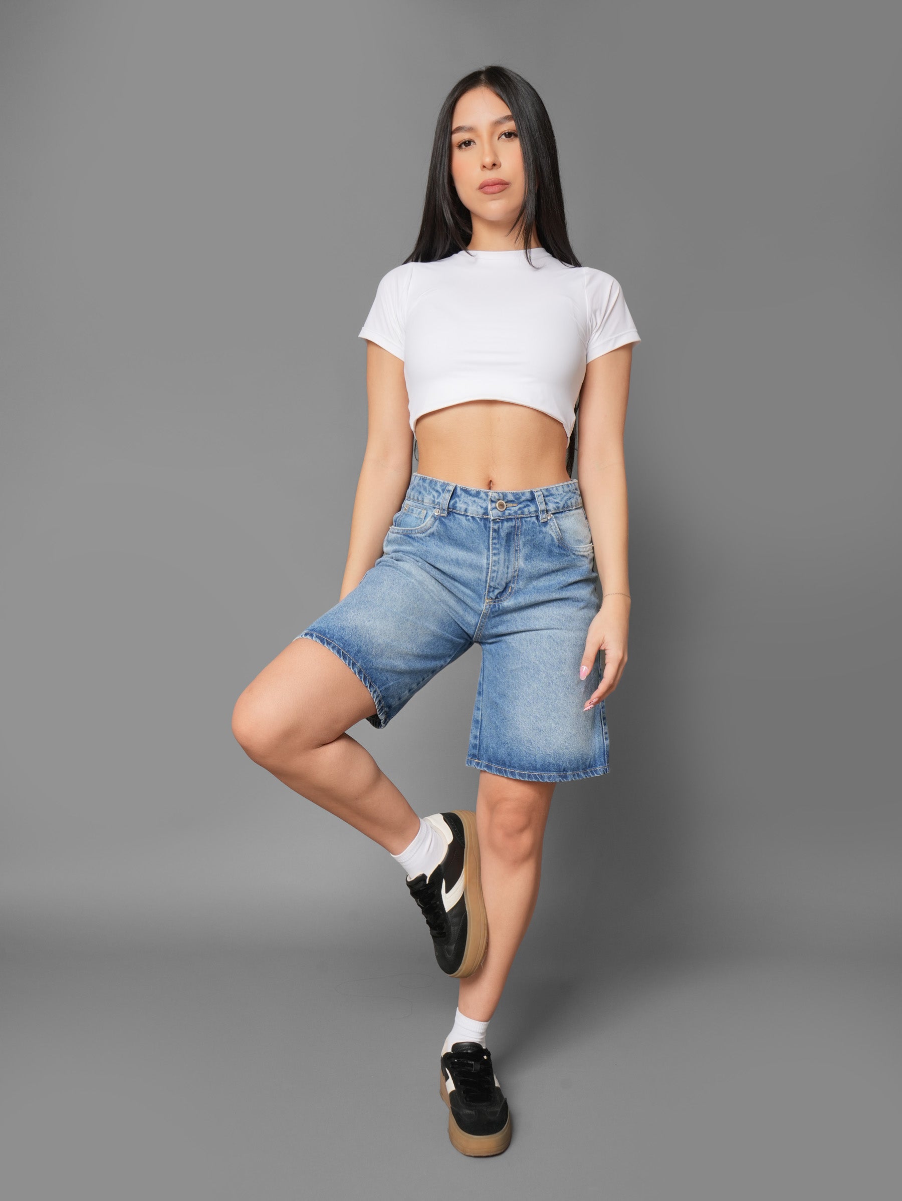 Bermuda Denim Relaxed