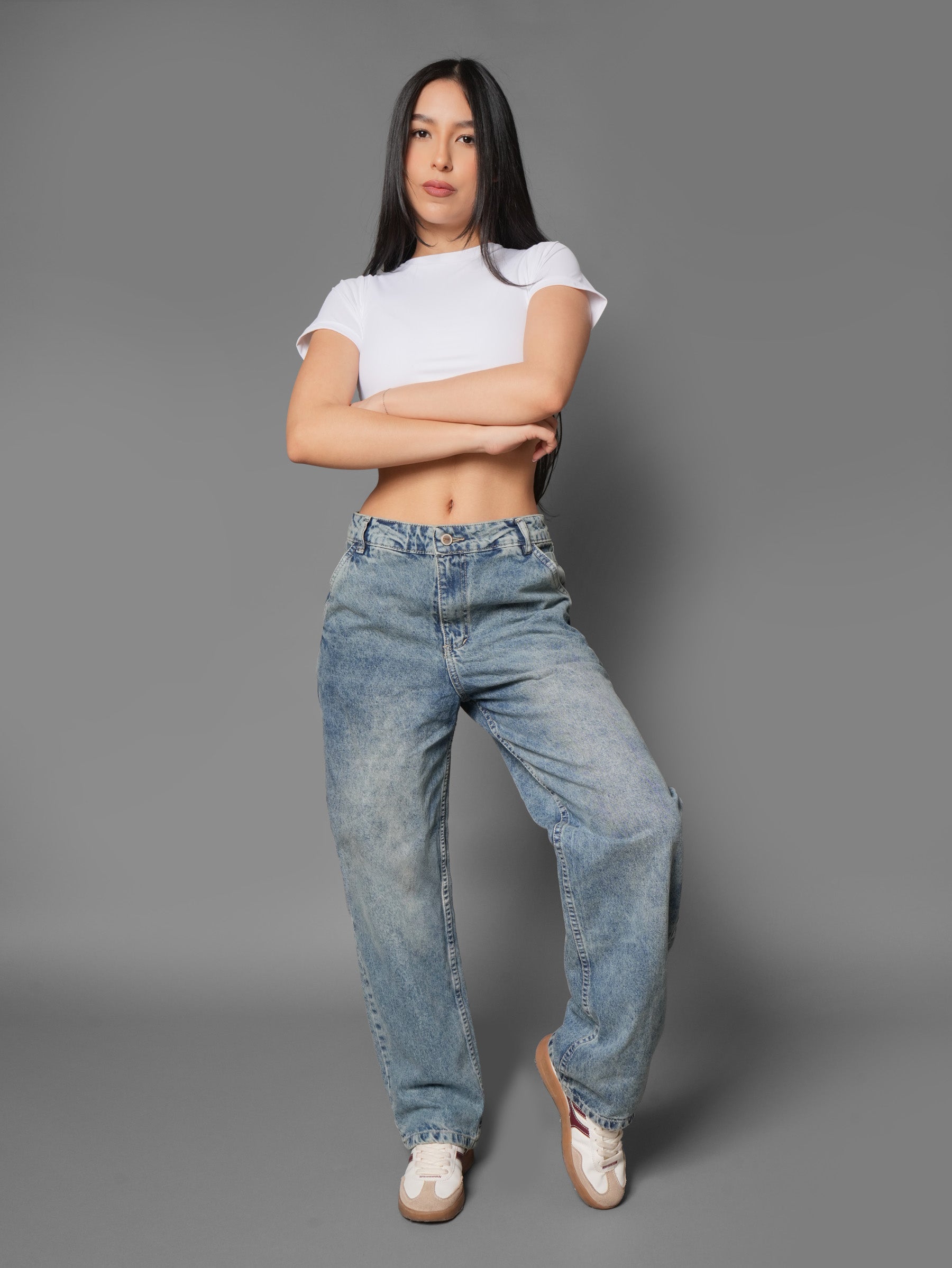 Baggy azul denim