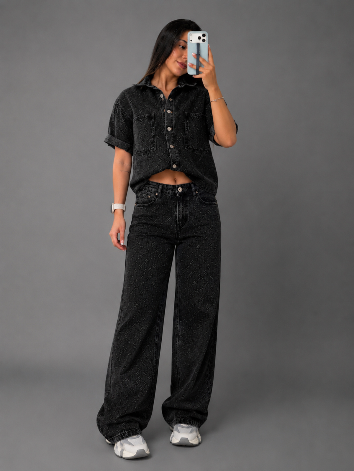 Conjunto Denim Dark