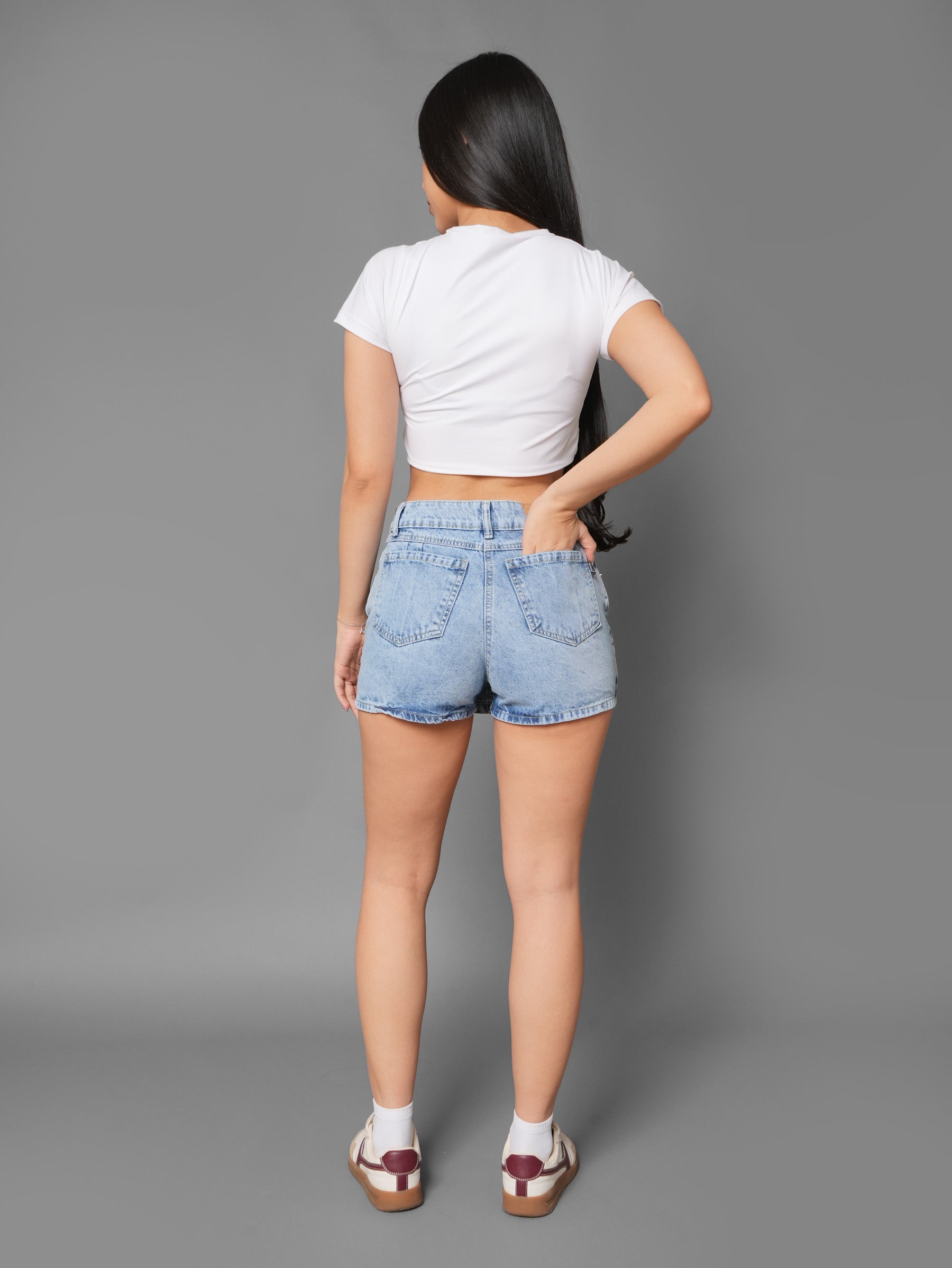 Falda Short Clásica Clara